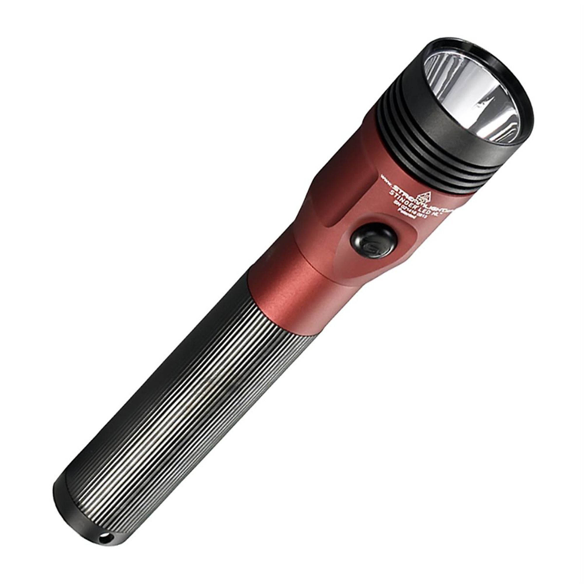Streamlight Stinger LED HL Rechargeable Flashlight — 800 Lumens, 310m Beam, Red, Model# STL75485